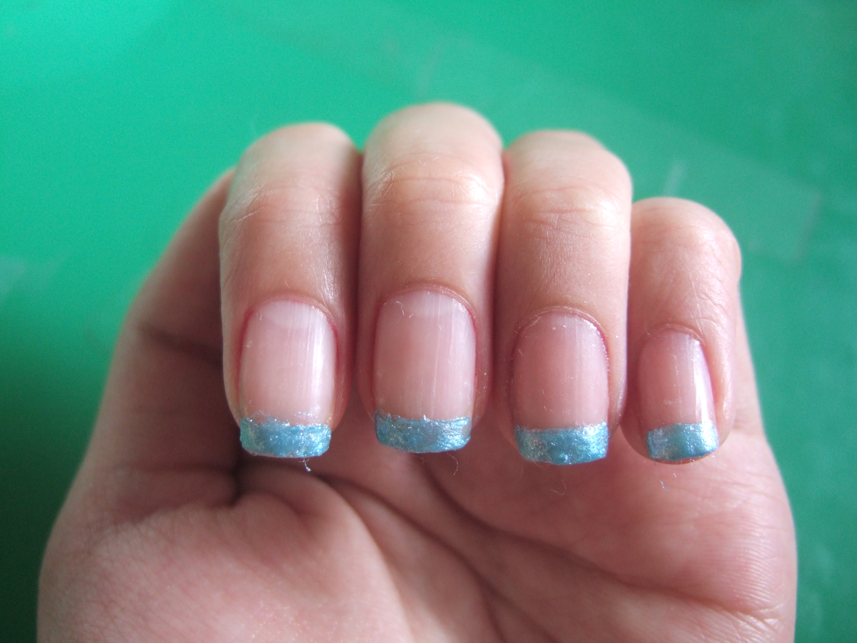 french tips  cutelilcupcakes